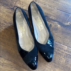 Salvatore Ferragamo black heel